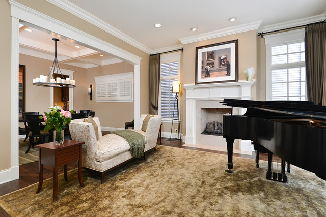 1111 West Wolfram Street Chicago, IL 60657 - Photo 3 of 25 a living room with furniture or couch and a potted plant