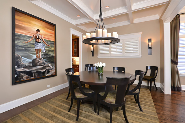 1111 West Wolfram Street Chicago, IL 60657 - Photo 4 of 25 a view of a dining room with furniture window and wooden floor
