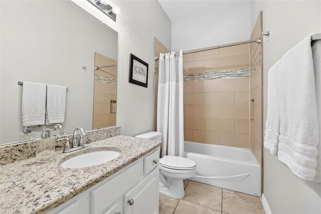 2712 Loon Lake Road Denton, TX 76210 - Photo 34 of 40 2ndary hall bath by 2ndary bedrooms