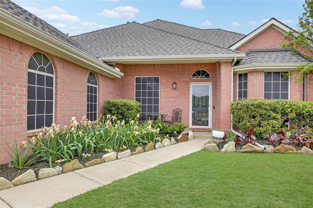 2712 Loon Lake Road Denton, TX 76210 - Photo 6 of 40 Front covered Porch overlooks curb appeal