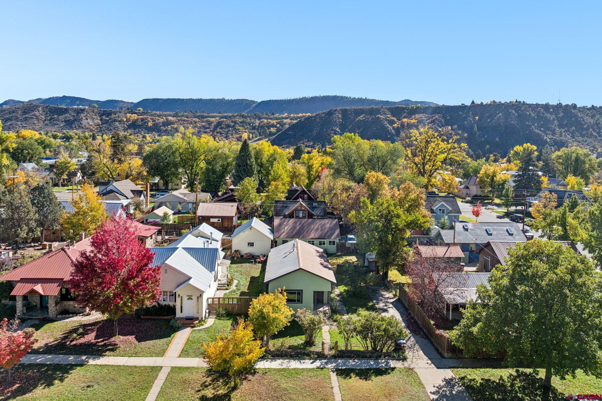 1840 West 3rd Avenue Durango, CO 81301 - Photo 32 of 33 an aerial view of residential houses with outdoor space