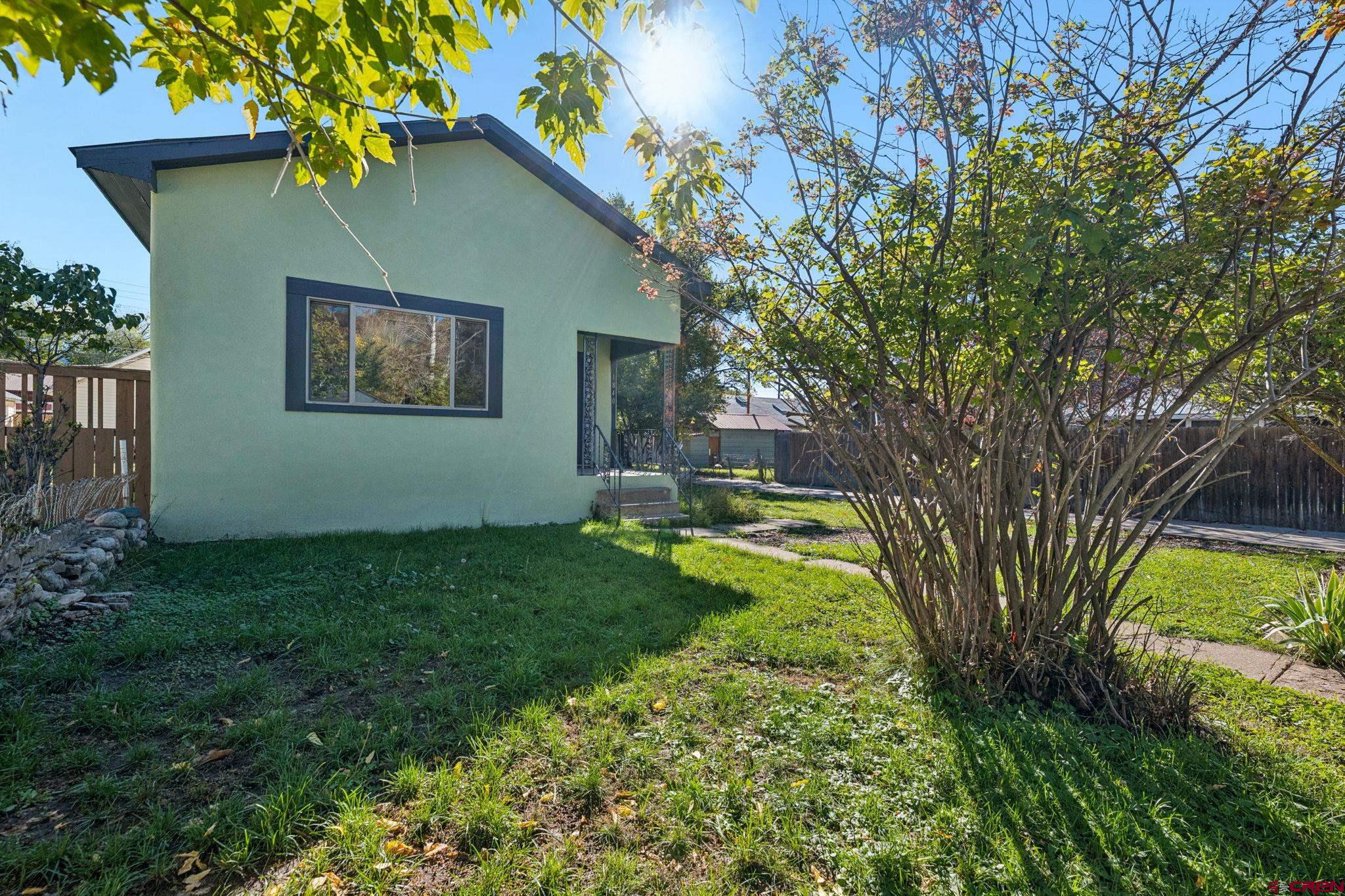 1840 West 3rd Avenue Durango, CO 81301 - Photo 4 of 33 a view of a backyard with a garden