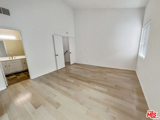 a view of a room with storage and utility room