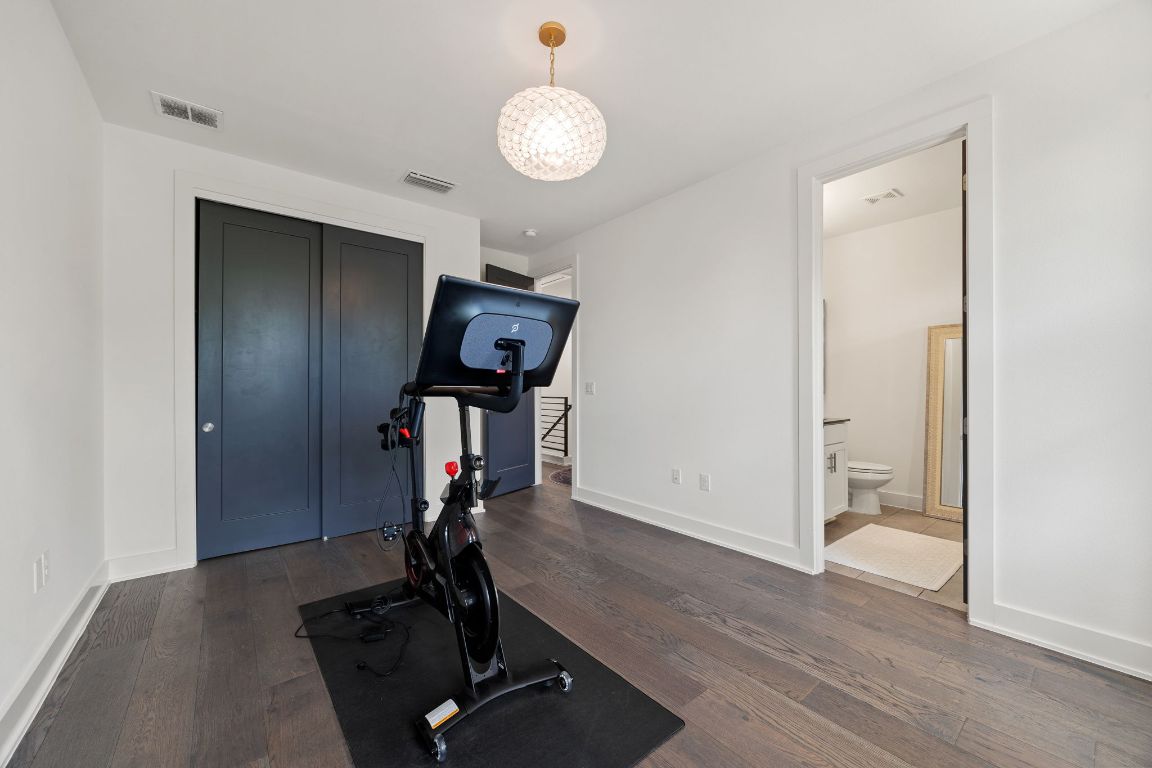 3700 Clawson Road, Unit 503 Austin, TX 78704 - Photo 23 of 39 a view of room with wooden floor