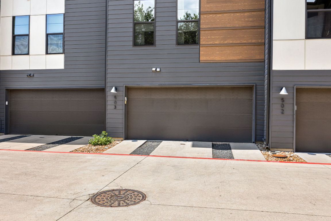 3700 Clawson Road, Unit 503 Austin, TX 78704 - Photo 26 of 39 a potted plant sitting on the side of a building