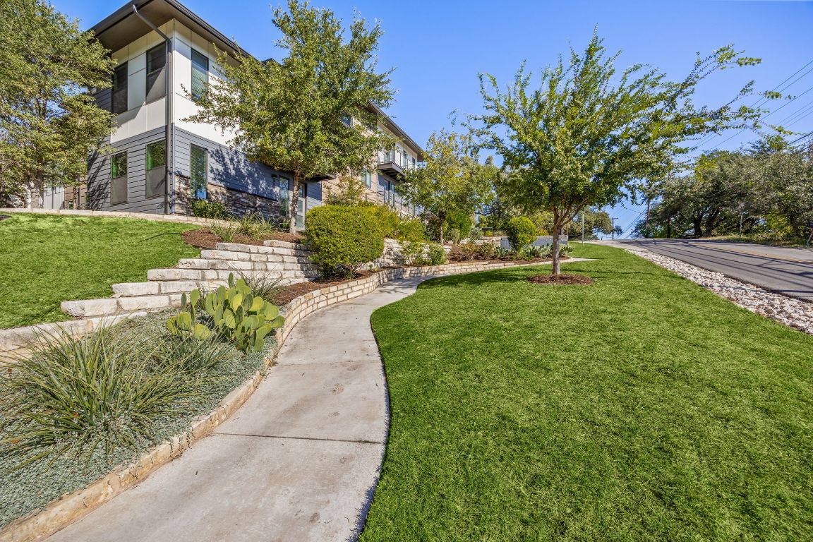3700 Clawson Road, Unit 503 Austin, TX 78704 - Photo 38 of 39 a front view of a house with a yard
