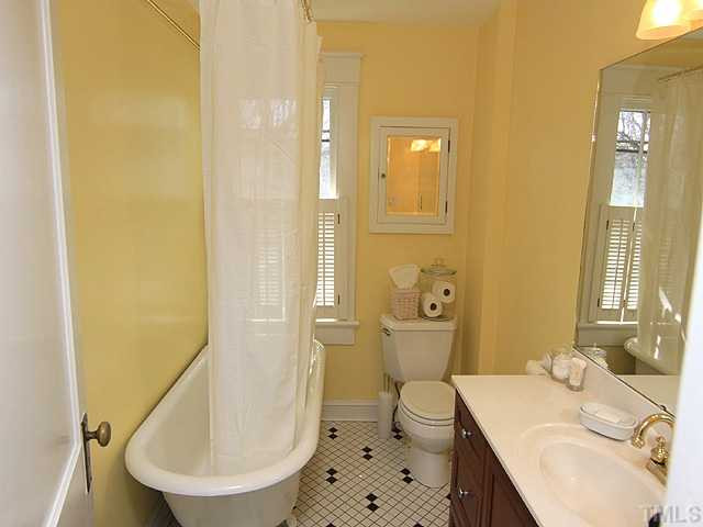 706 North East Street Raleigh, NC 27604 - Photo 10 of 14 Beautiful bath features updates while keeping the character of the home intact. Bathroom