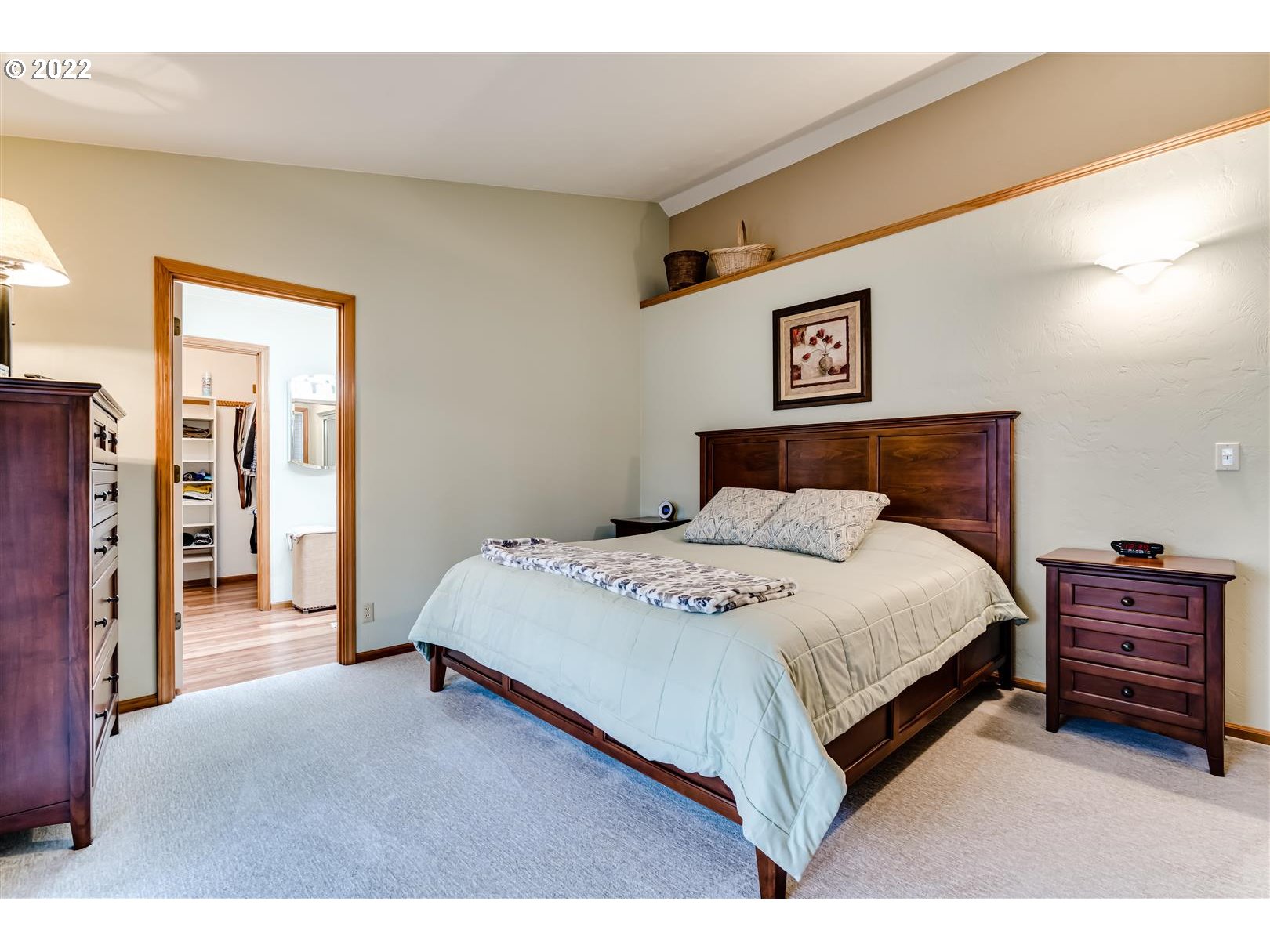 834 Raintree Way Springfield, OR 97477 - Photo 19 of 28 a bedroom with a bed and with furniture