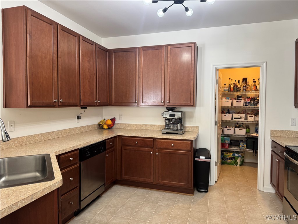 1802 Rustads Circle Williamsburg, VA 23188 - Photo 11 of 26 Kitchen featuring light countertops, dishwasher, a
