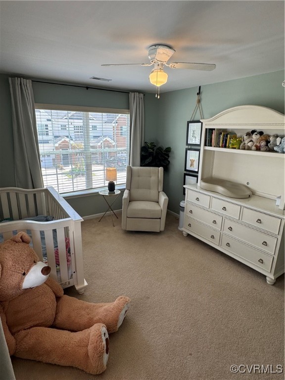 1802 Rustads Circle Williamsburg, VA 23188 - Photo 22 of 26 Bedroom with baseboards, visible vents, light colo