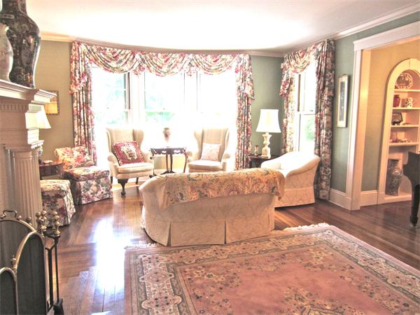 96 Abbott Road Wellesley, MA 02481 - Photo 9 of 14 a living room with furniture and a large window