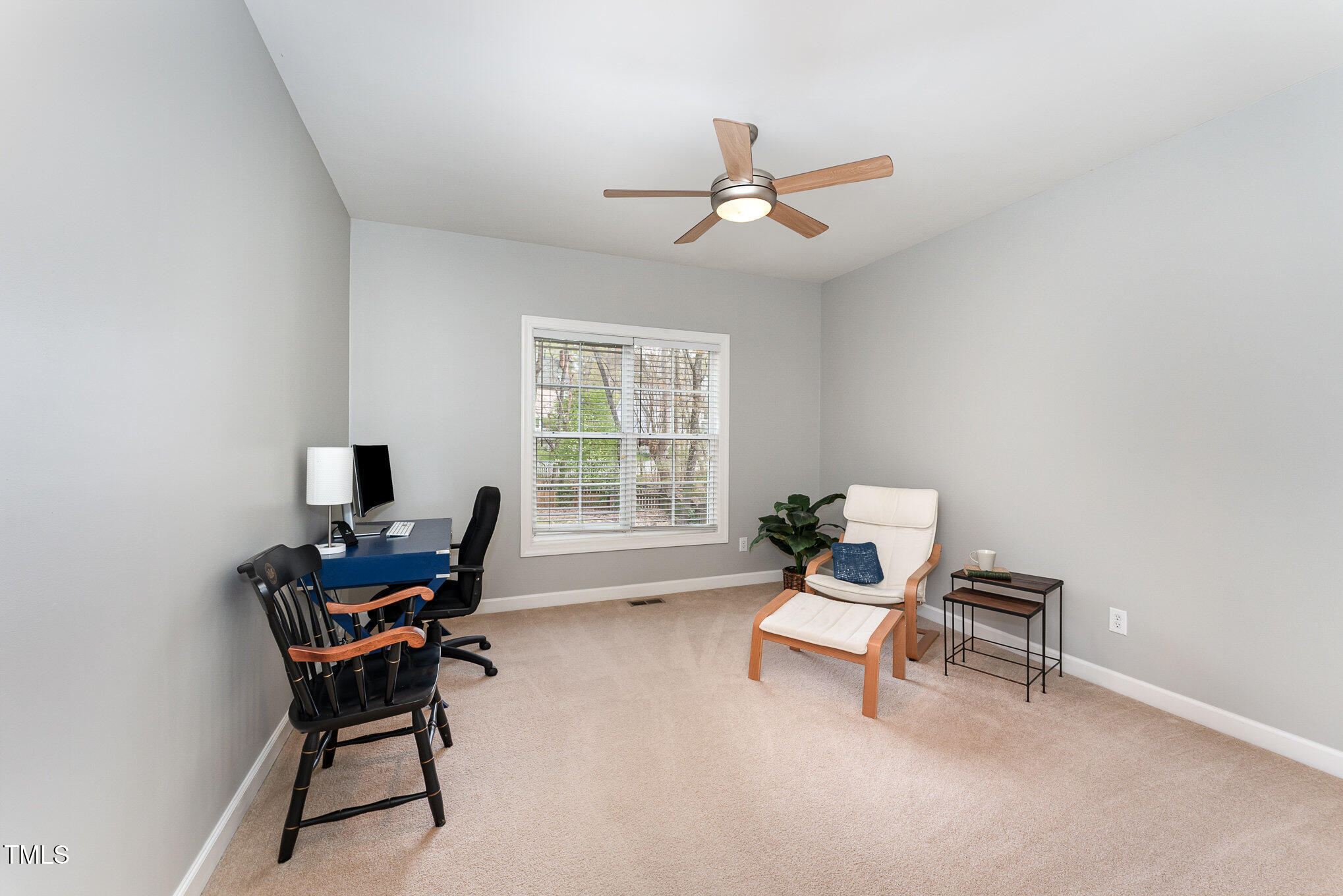 8300 Clarks Branch Drive Raleigh, NC 27613 - Photo 21 of 43 First Floor Bedroom with full bath accessible from bedroom