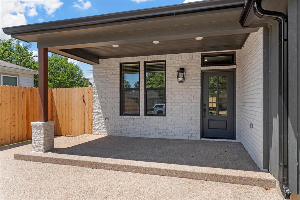 2923 Reuter Avenue Waco, TX 76708 - Photo 3 of 34 a view of entrance gate of the house