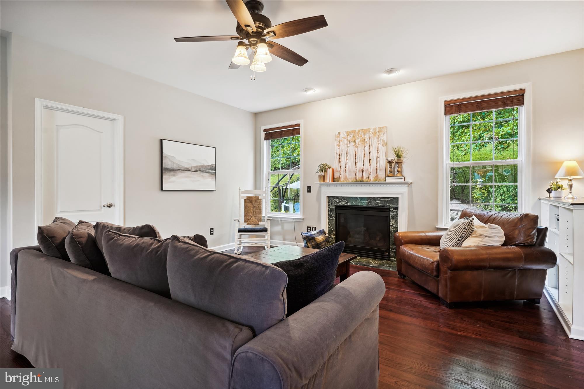 4170 Talon Drive Dumfries, VA 22025 - Photo 6 of 26 Family room with fireplace