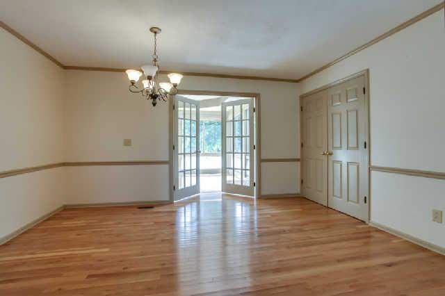 2122 Sulphur Springs Road Murfreesboro, TN 37129 - Photo 4 of 20 View from the living room into the dining room and on into the Florida room (hardwood floors out there too) through those glass French doors