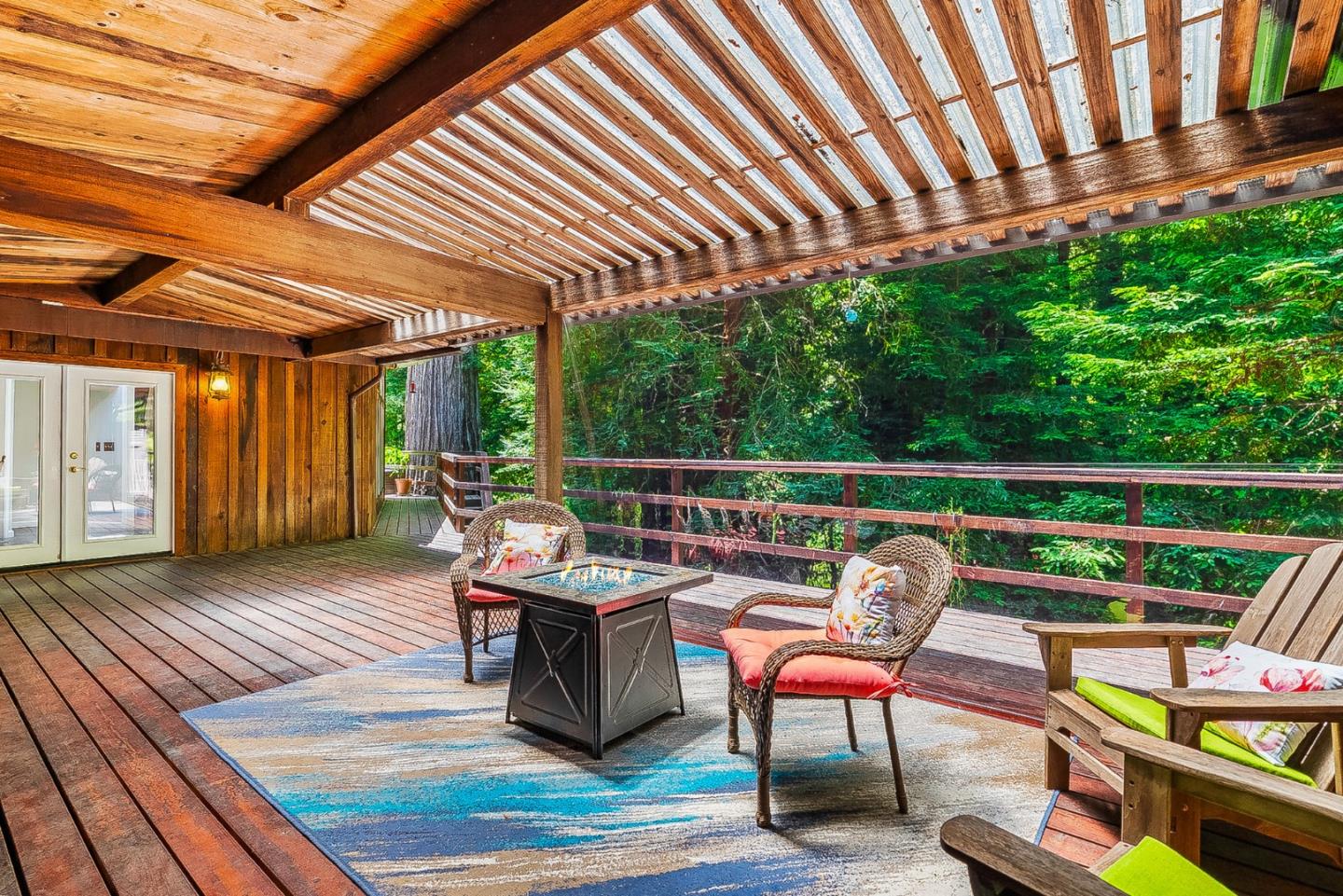 769 Cathedral Drive Aptos, CA 95003 - Photo 21 of 41 a view of a patio with wooden floor