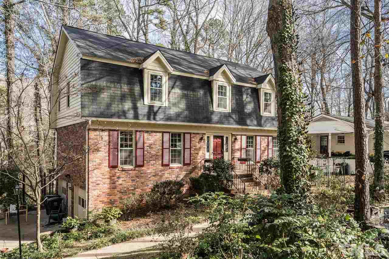 4516 Connell Drive Raleigh, NC 27612 - Photo 28 of 28 a front view of a house with garden