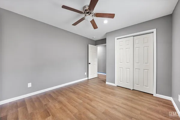 wooden floor in an empty room