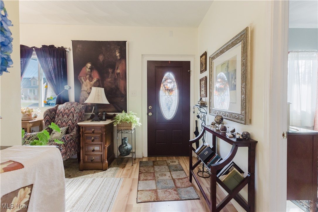 857 Archer Hill Road Colliers, WV 26035 - Photo 23 of 37 Entryway featuring plenty of natural light and light wood-style flooring