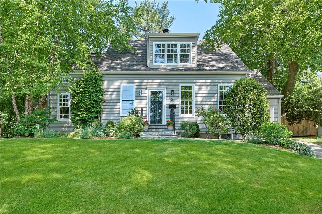 21 Hillside Place Rye, NY 10580 - Photo 1 of 1 a view of a house with a yard potted plants and large tree