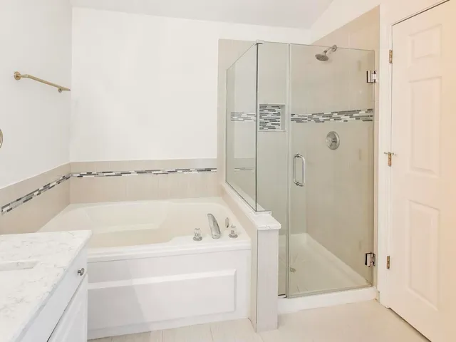 a view of a room with window and garage