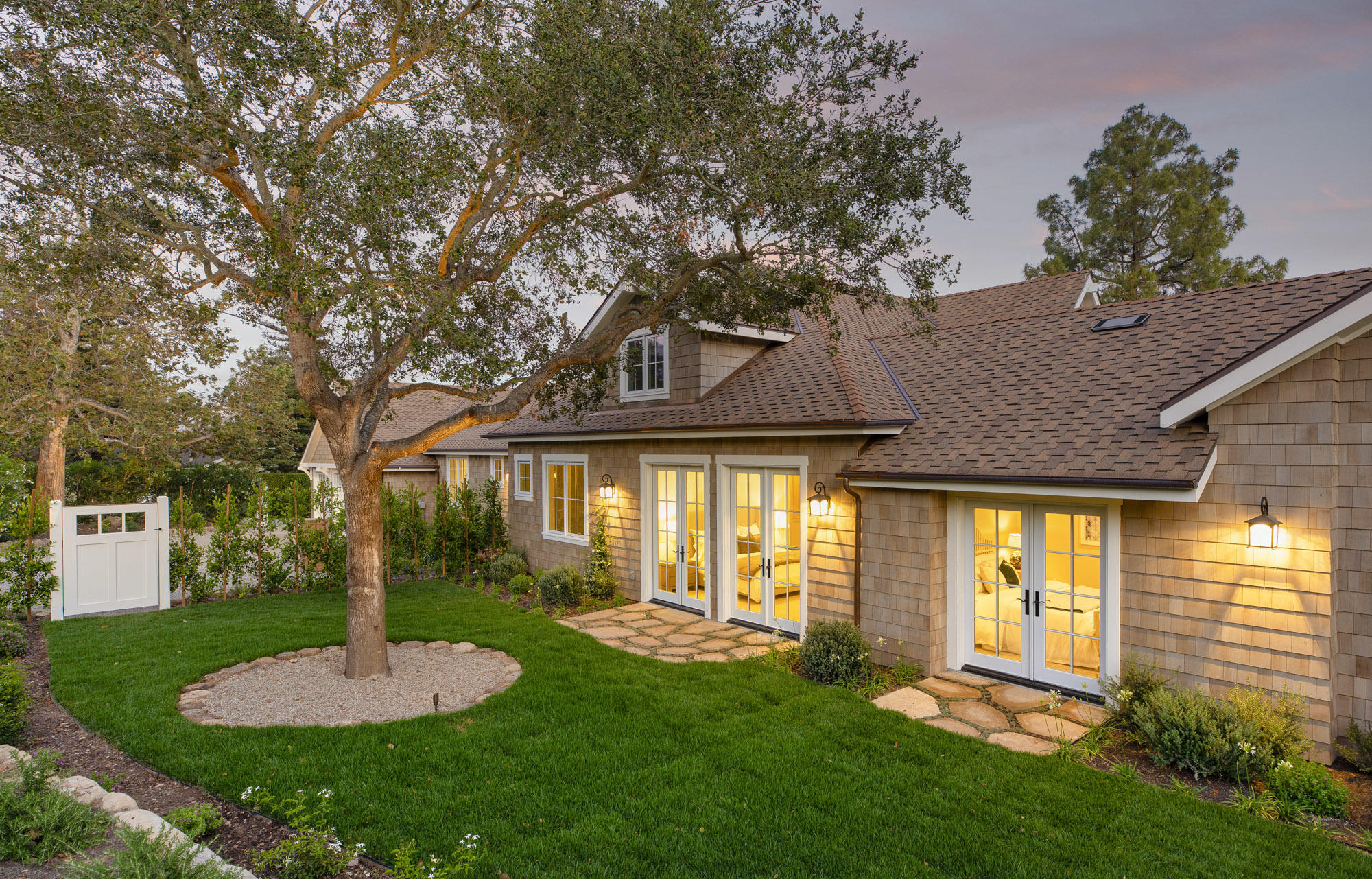 529 Santa Rosa Lane Montecito, CA 93108 - Photo 14 of 24 a front view of a house with a yard