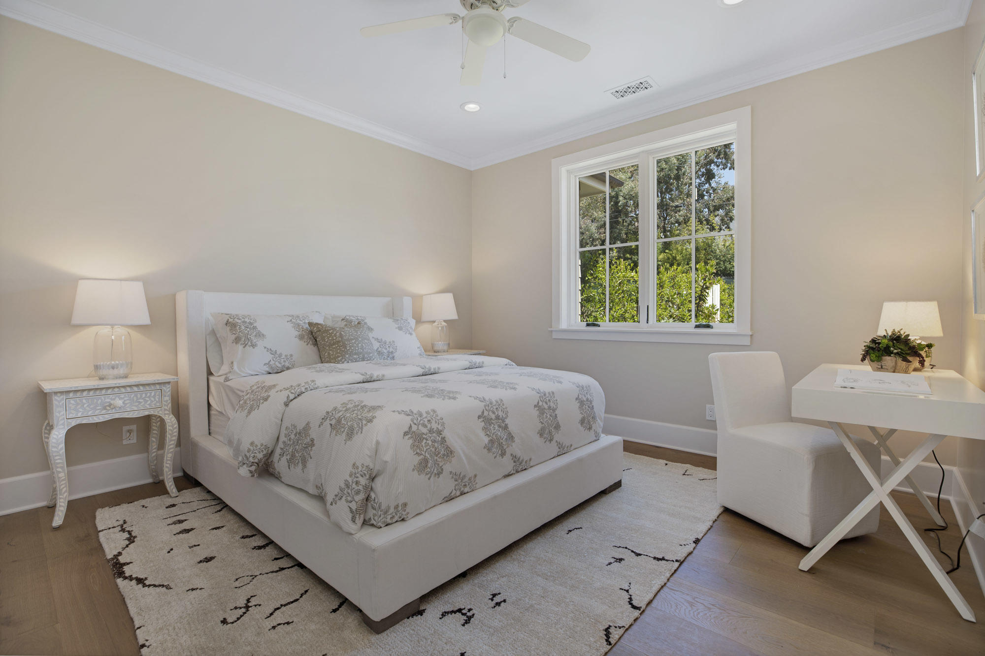 529 Santa Rosa Lane Montecito, CA 93108 - Photo 15 of 24 a bedroom with a bed and window