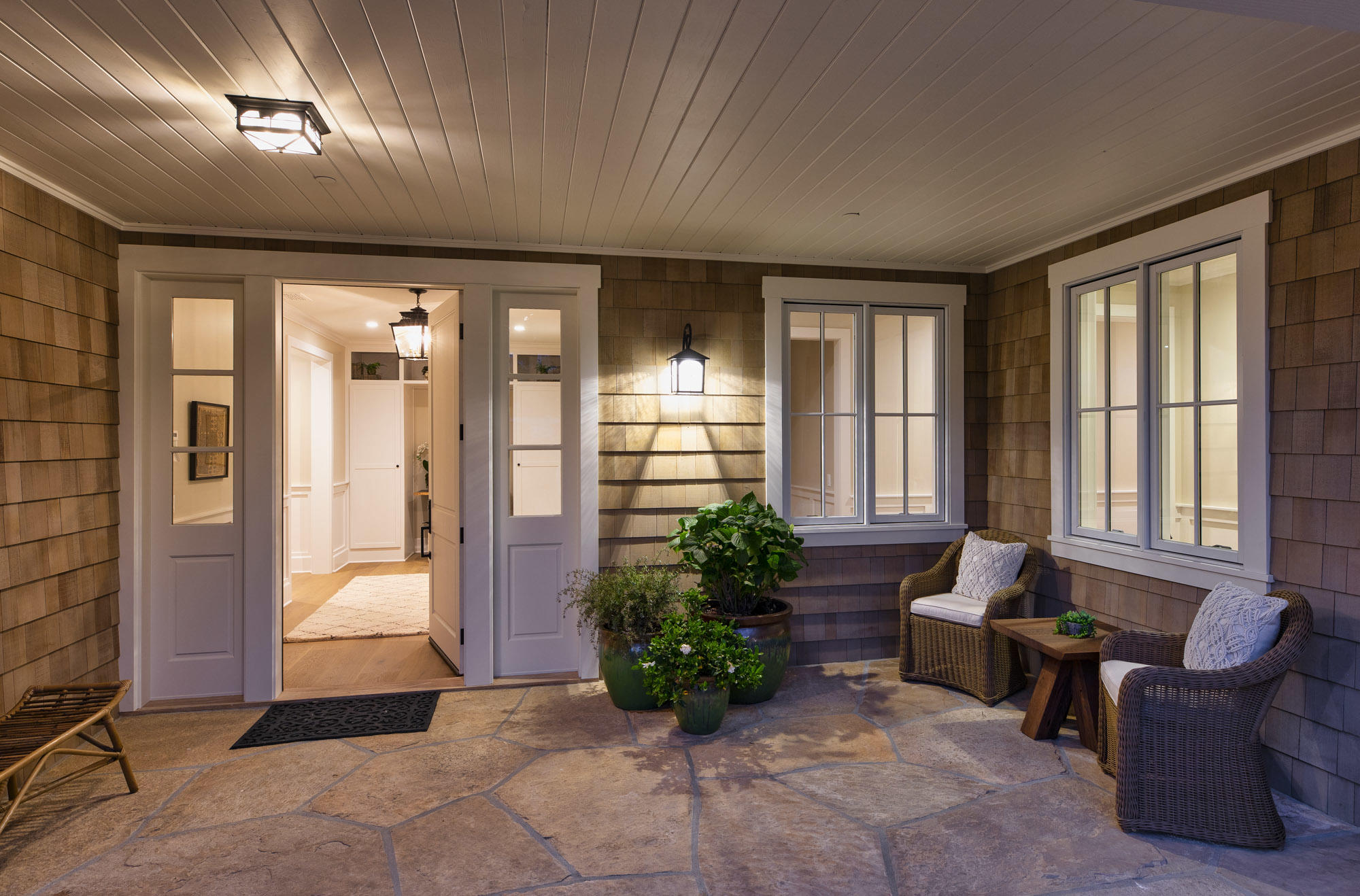 529 Santa Rosa Lane Montecito, CA 93108 - Photo 3 of 24 a living room with furniture and large windows