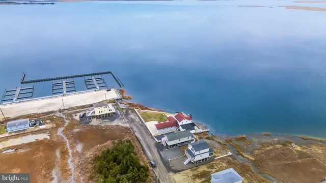 a aerial view of a house
