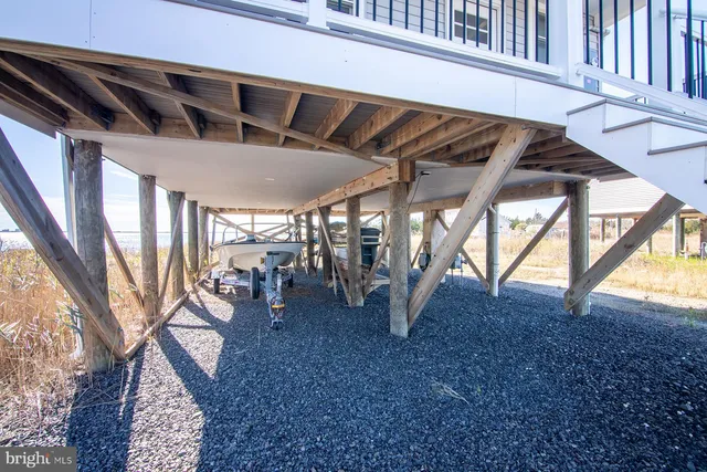 a view of under construction room and staircase