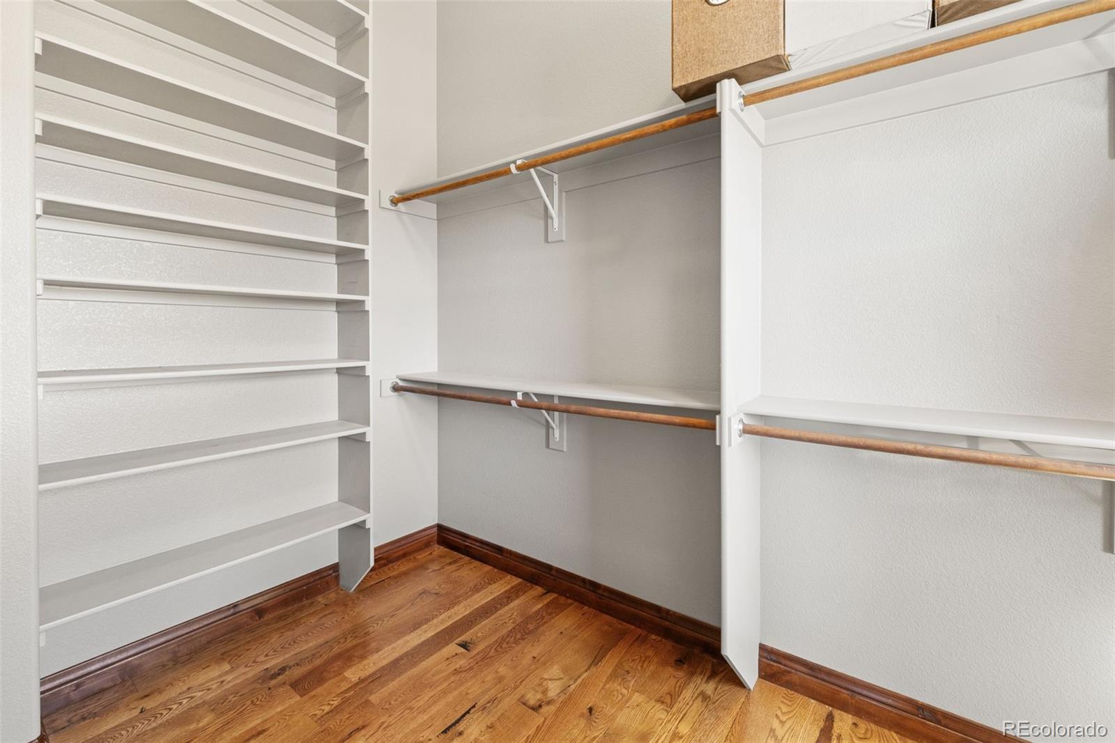 12875 Holmes Road Colorado Springs, CO 80908 - Photo 26 of 50 a view of an empty walk in closet