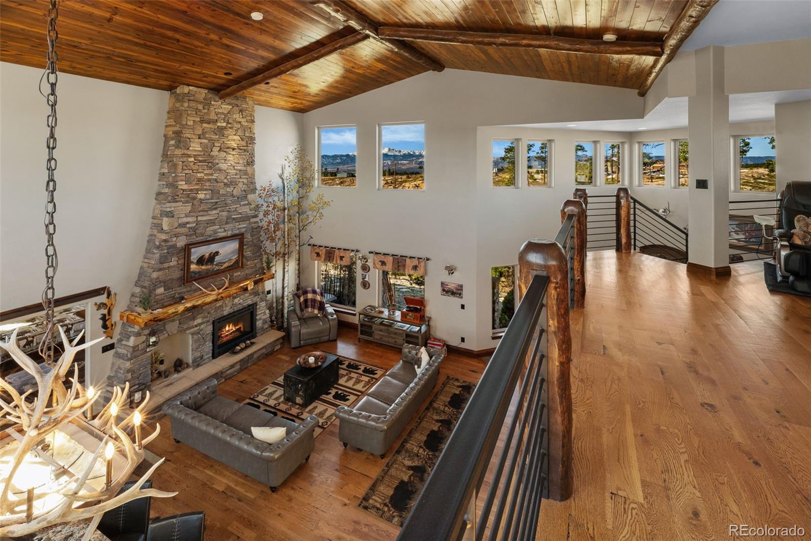 12875 Holmes Road Colorado Springs, CO 80908 - Photo 3 of 50 a view of a living room with furniture