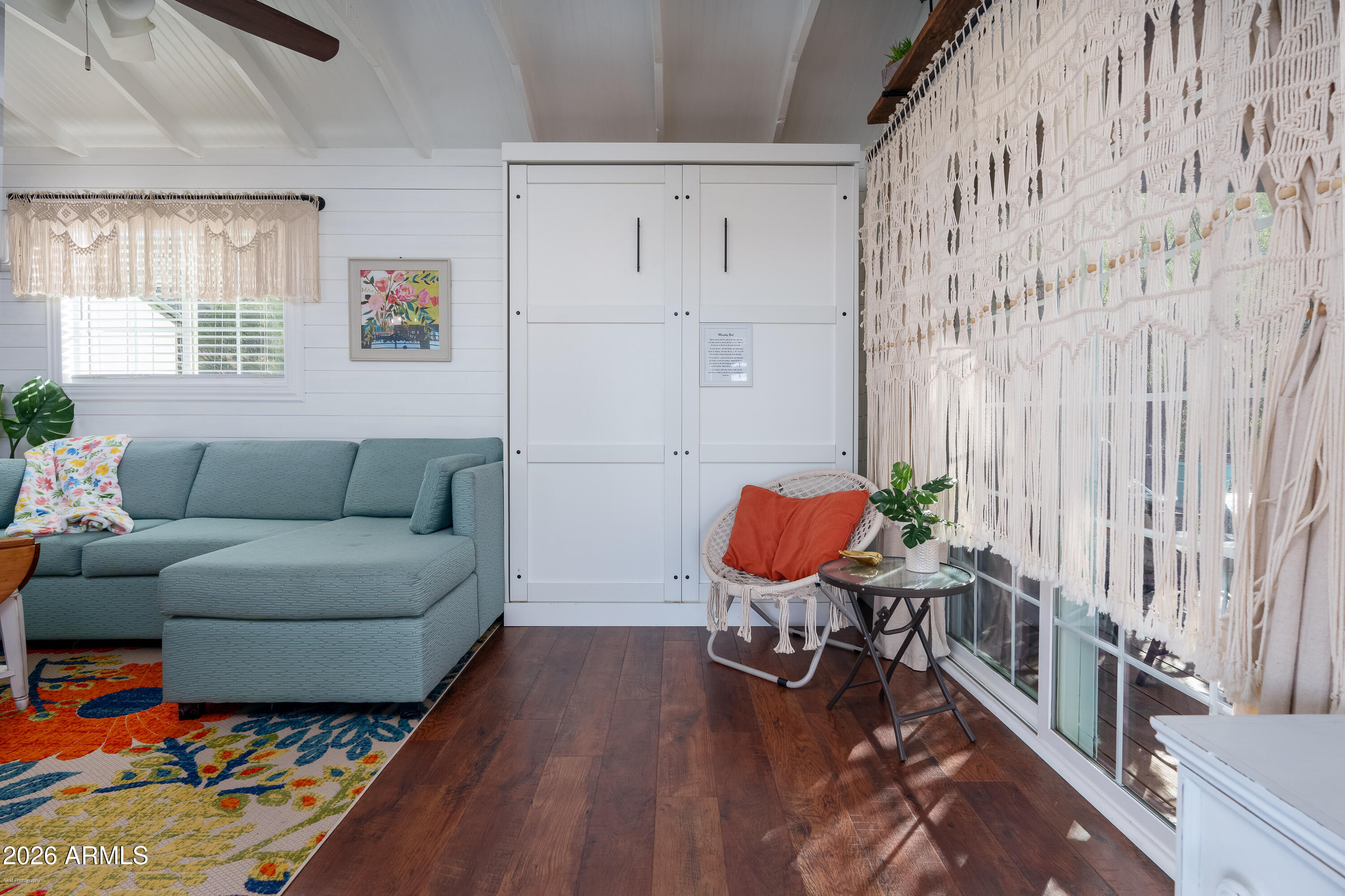4550 Hopewell Mine Road Clarkdale, AZ 86324 - Photo 70 of 97 a living room with furniture and wooden floor