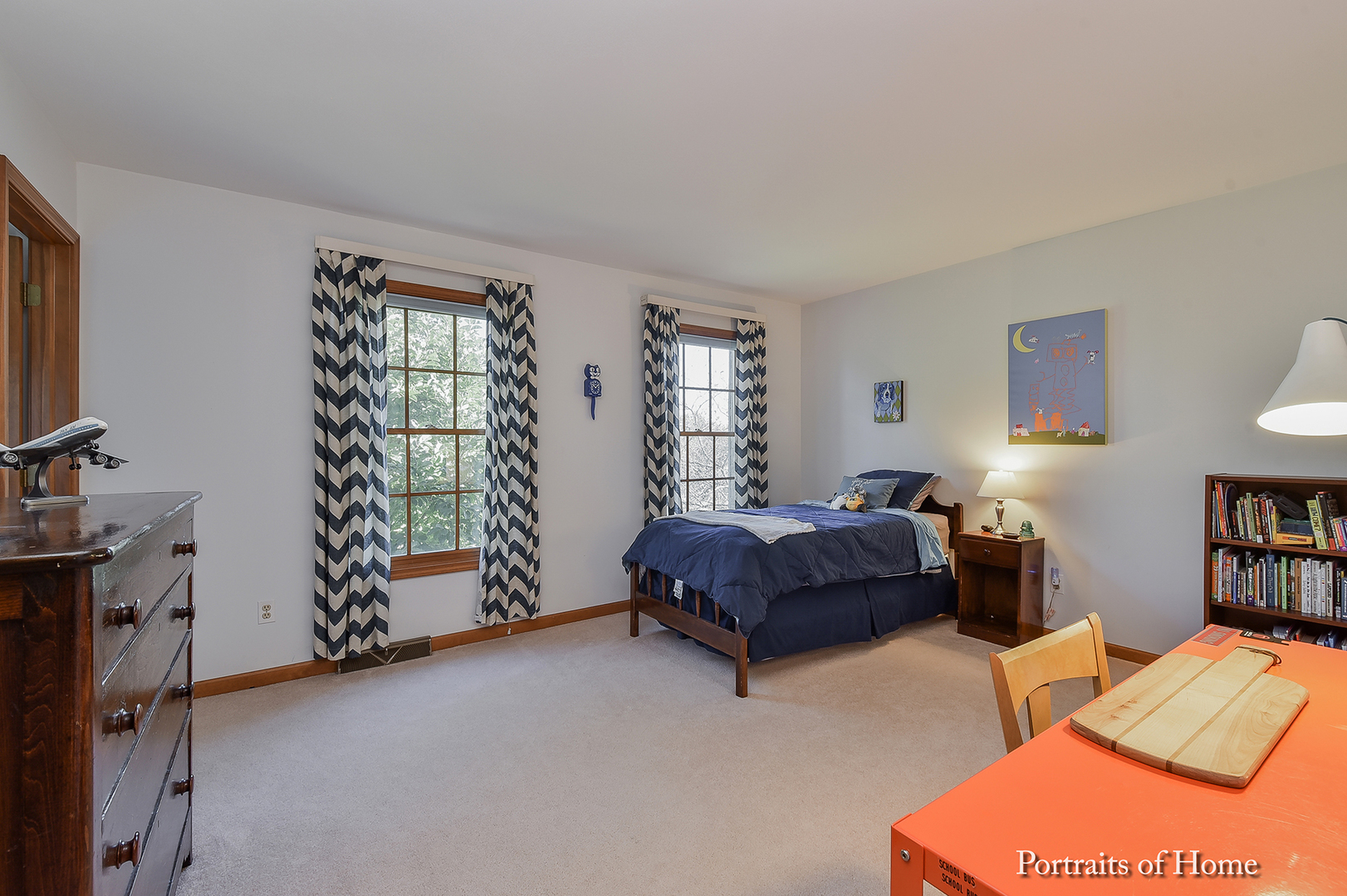 39W145 Baert Road St. Charles, IL 60175 - Photo 14 of 32 a bedroom with furniture and a book shelf