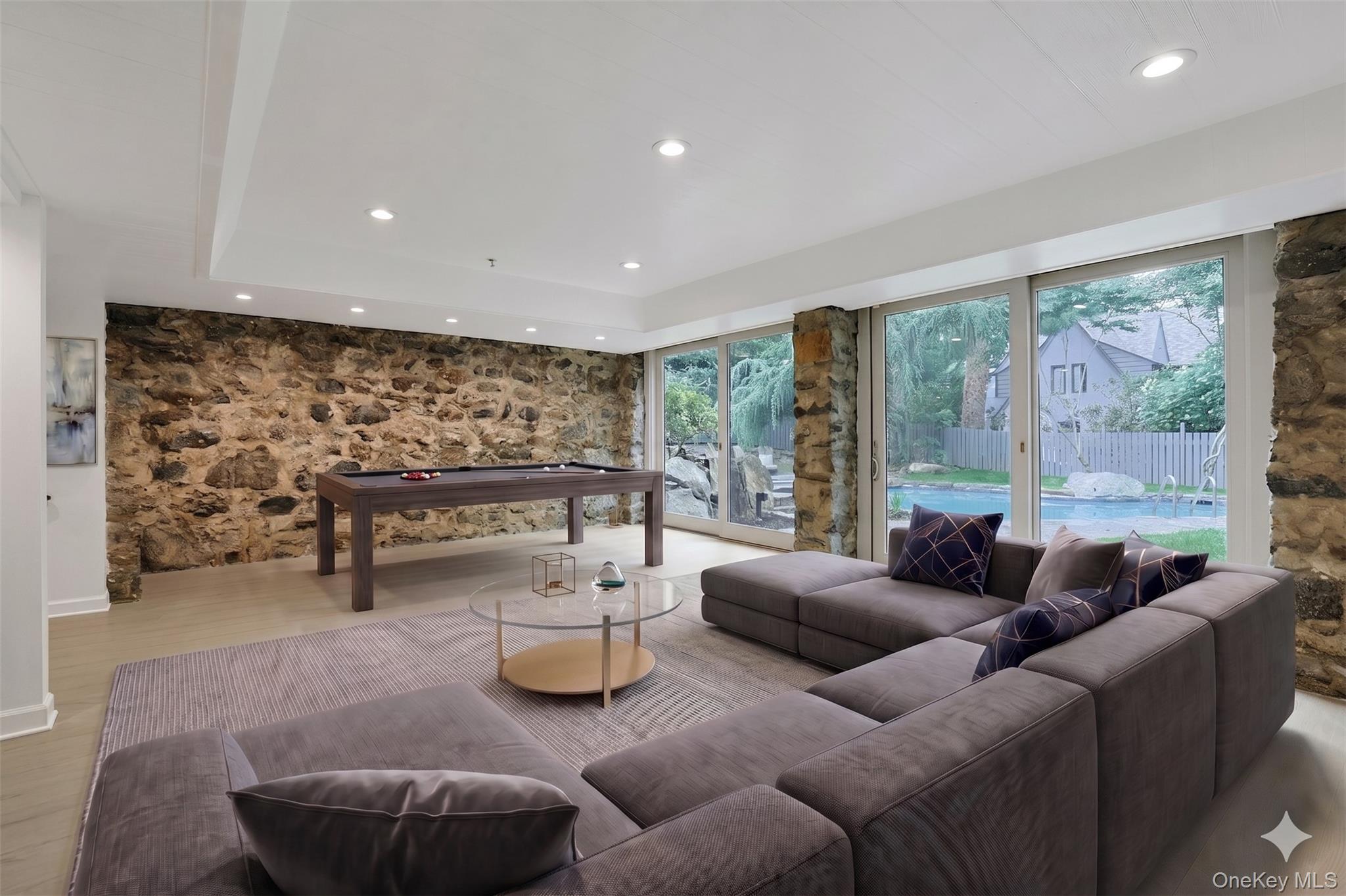 14 Withington Road Scarsdale, NY 10583 - Photo 31 of 41 a living room with furniture and a large window