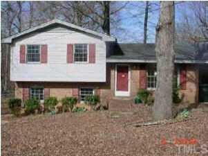 1105 Seabrook Road Raleigh, NC 27610 - Photo 1 of 1 a front view of a house with garden