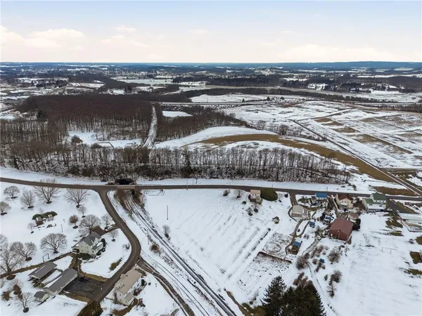 a view of an ocean and beach