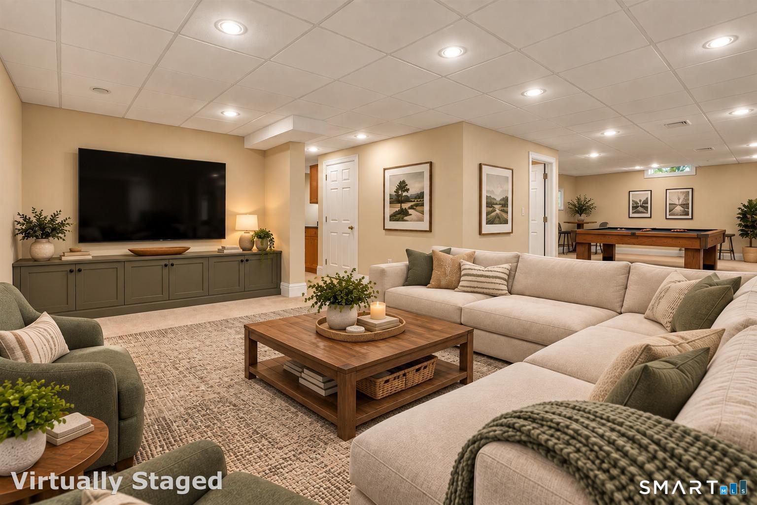 24 Red Fox Run Canton, CT 06019 - Photo 29 of 40 Lower level rec room