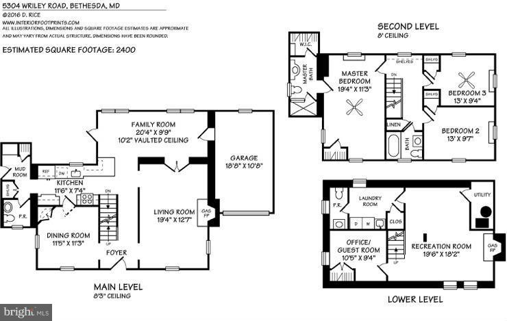 5304 Wriley Road Bethesda, MD 20816 - Photo 30 of 30 Floorplan