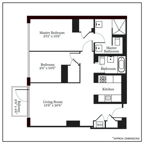 $1,295,000 | 340 East 23rd Street, Unit 10D | Gramercy