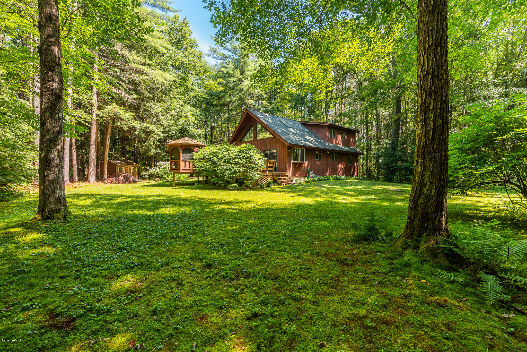 811 Salisbury Road Sheffield, MA 01257 - Photo 1 of 39 a view of a house with a yard