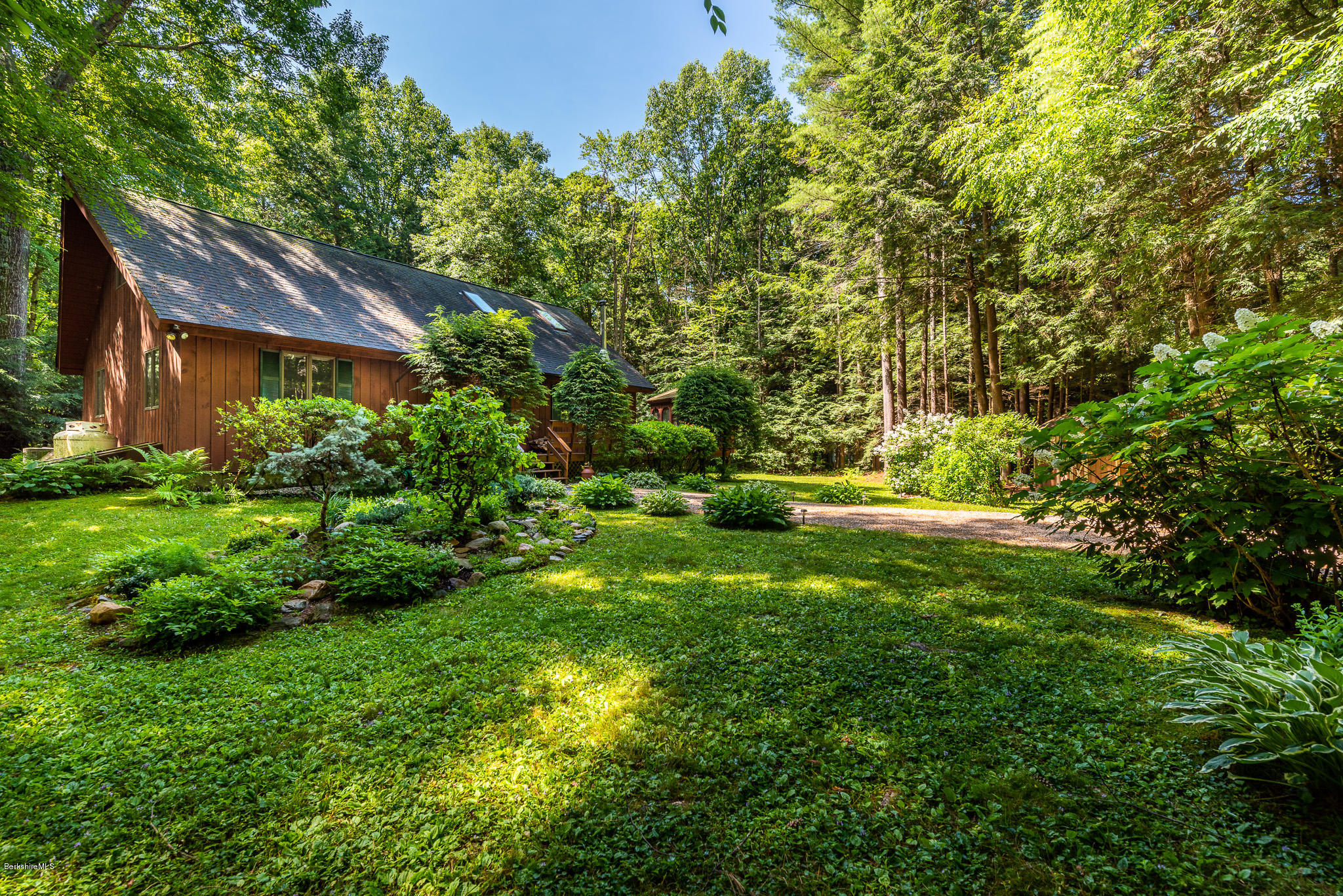 811 Salisbury Road Sheffield, MA 01257 - Photo 23 of 39 a view of a house with a big yard