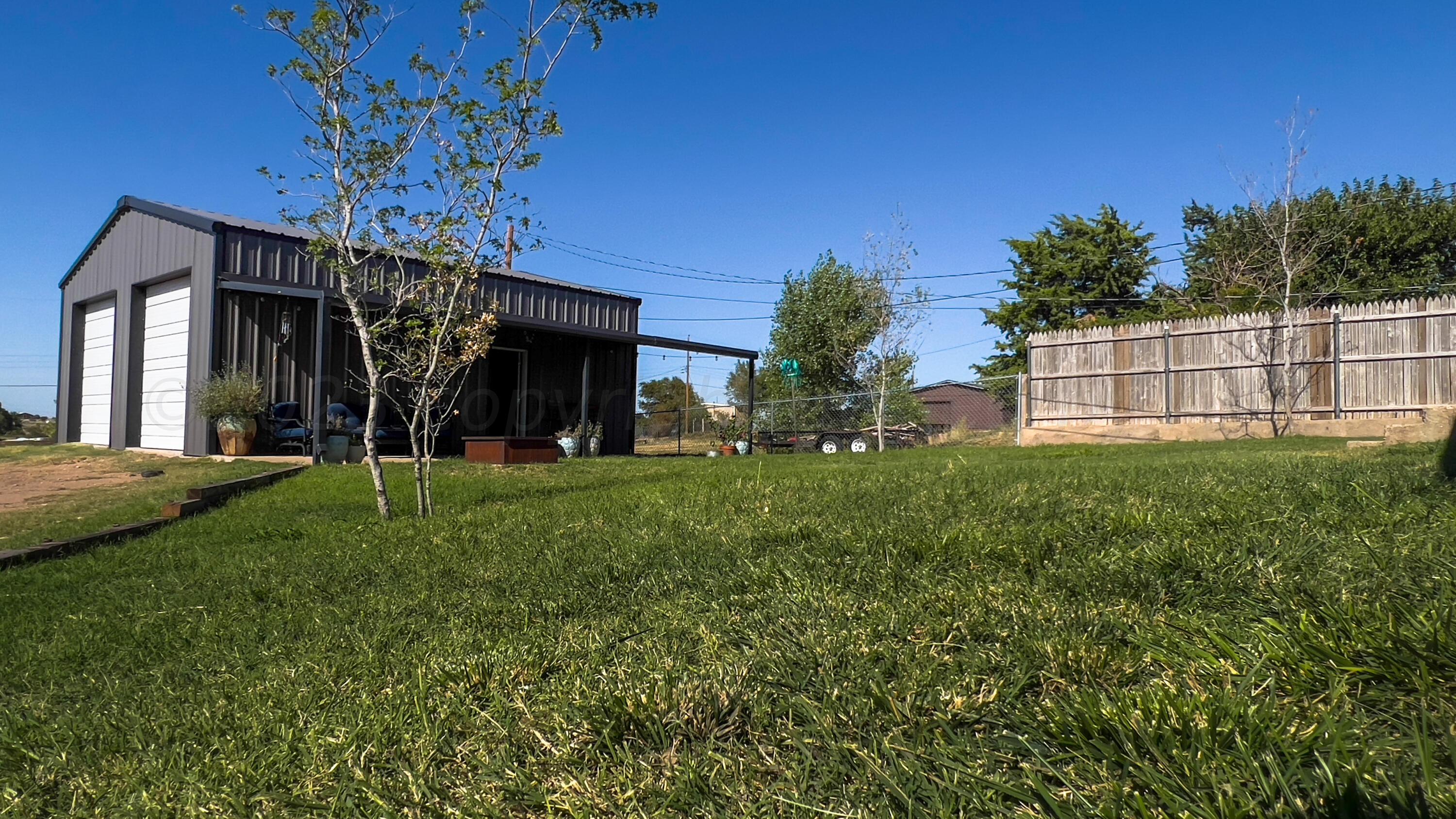 124 Racine Trail Amarillo, TX 79108 - Photo 28 of 45 SHOP AND PATIO2