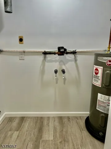 closeup view of a closet