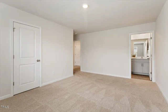 a view of empty room