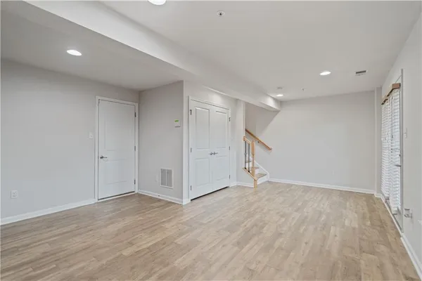 a view of a kitchen with a sink and dishwasher