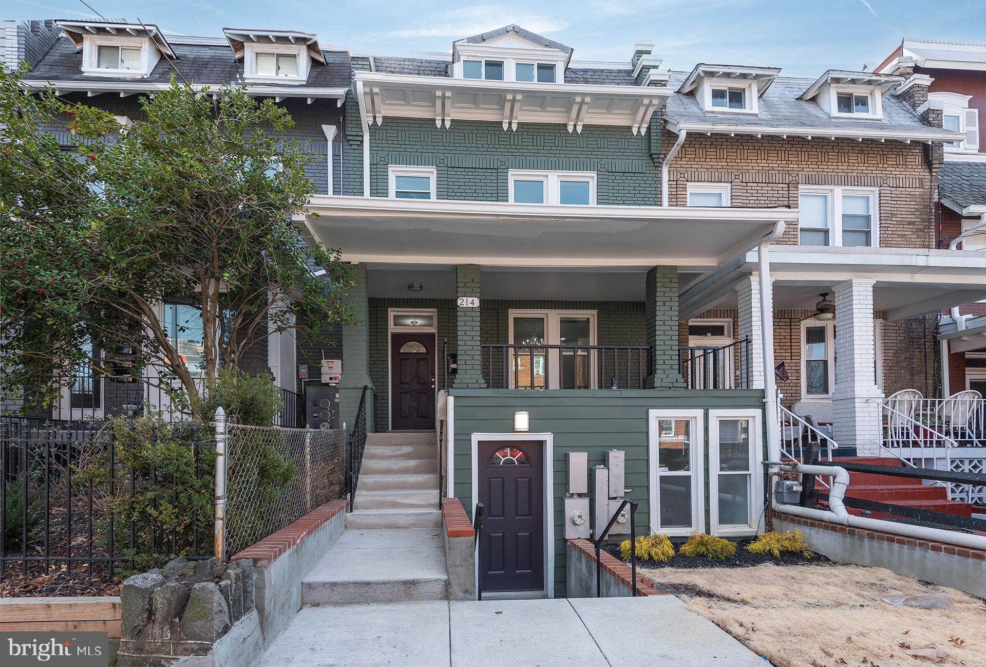 214 Upshur Street Northwest Washington, DC 20011 - Photo 2 of 50 4 bed 4 bath unit