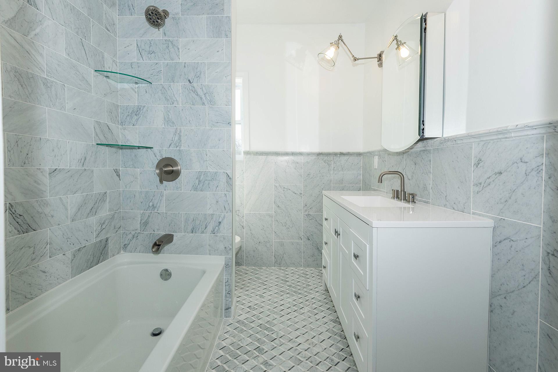 214 Upshur Street Northwest Washington, DC 20011 - Photo 29 of 50 Full Hall Bathroom