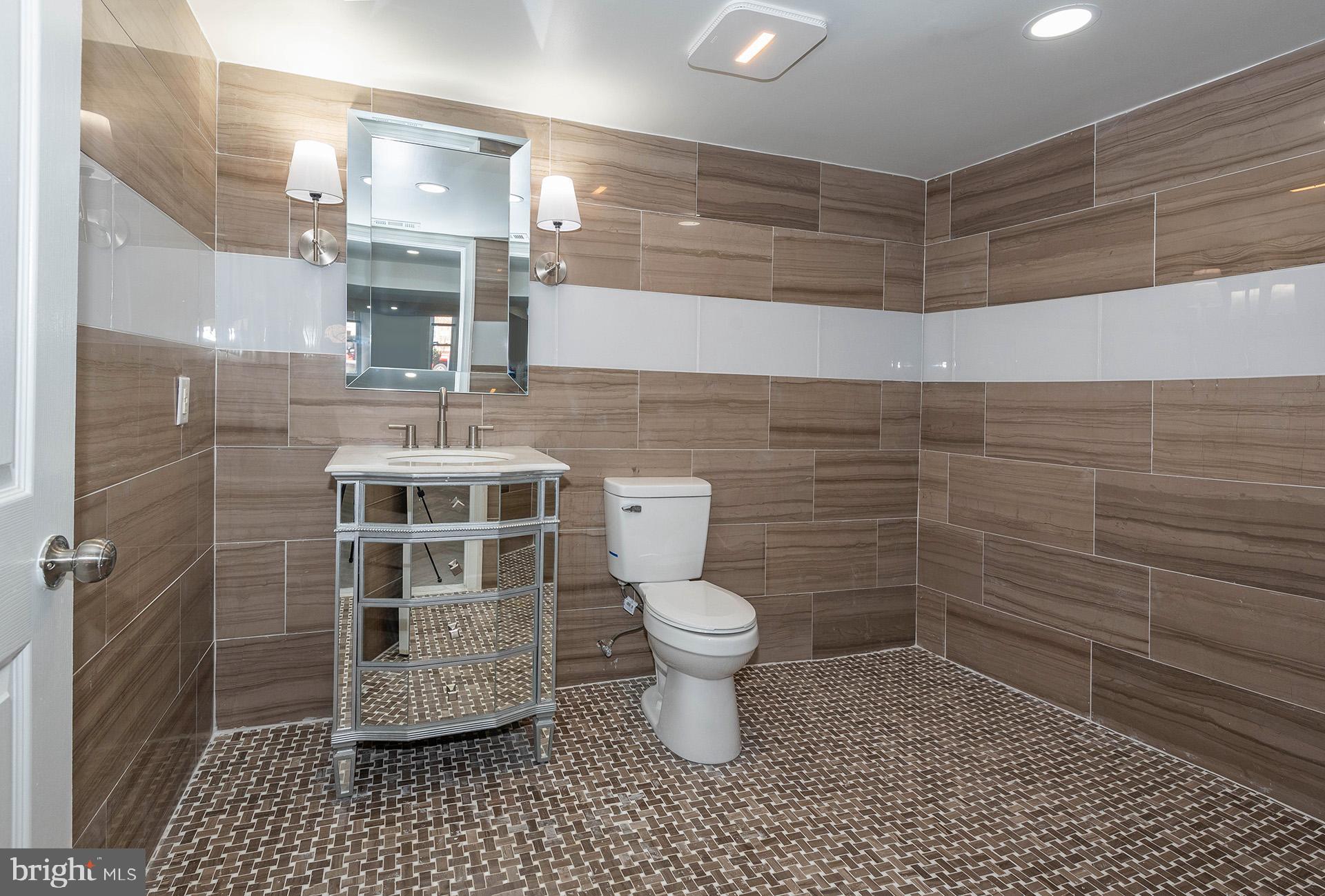 214 Upshur Street Northwest Washington, DC 20011 - Photo 41 of 50 Lower Lev Full Bath