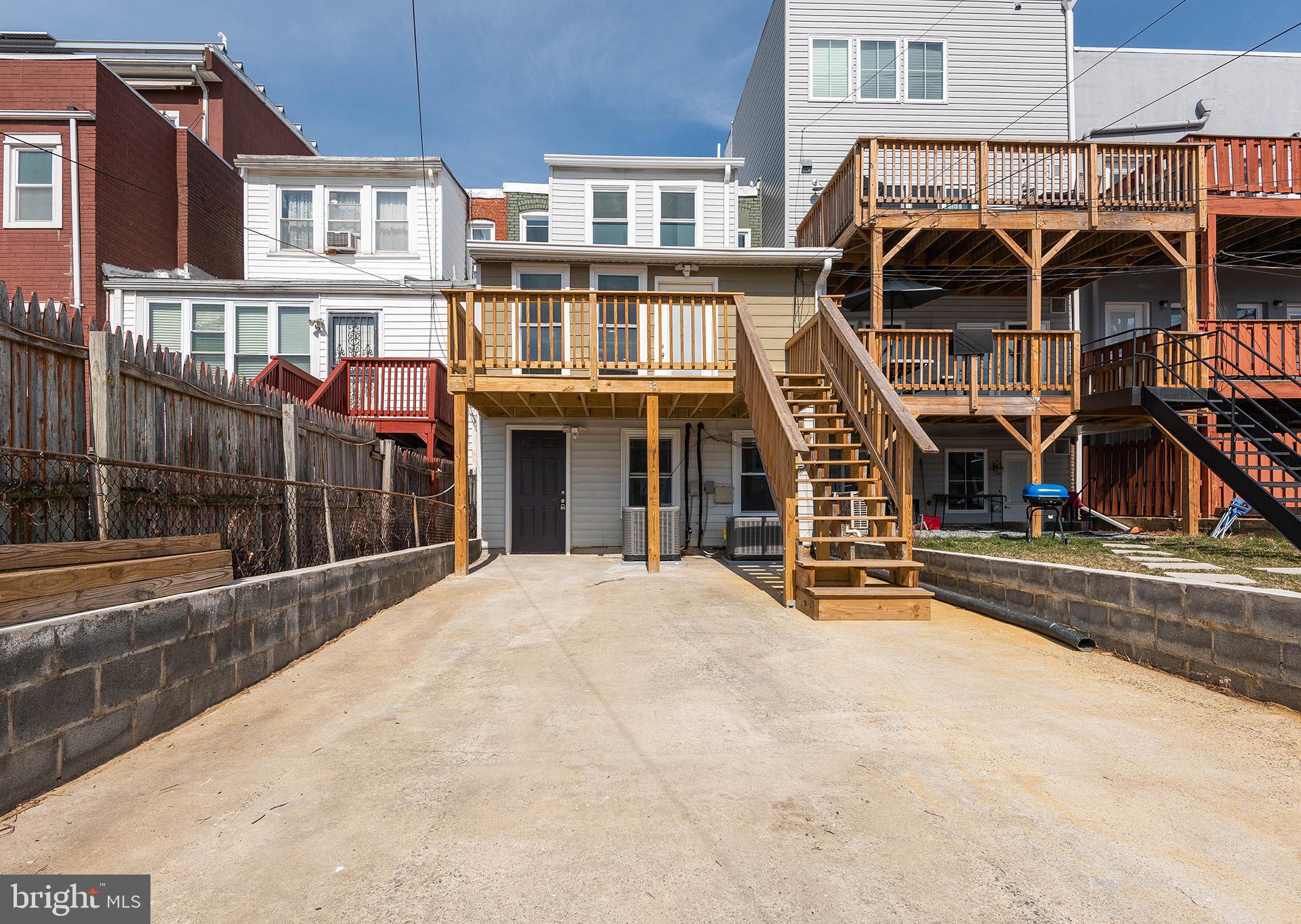 214 Upshur Street Northwest Washington, DC 20011 - Photo 47 of 50 Driveway for 4+ cars